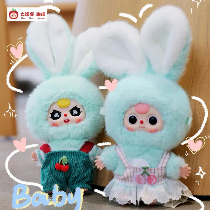 【T046】Baby Three Mini Tiny Rabbit Series Plush Dolls