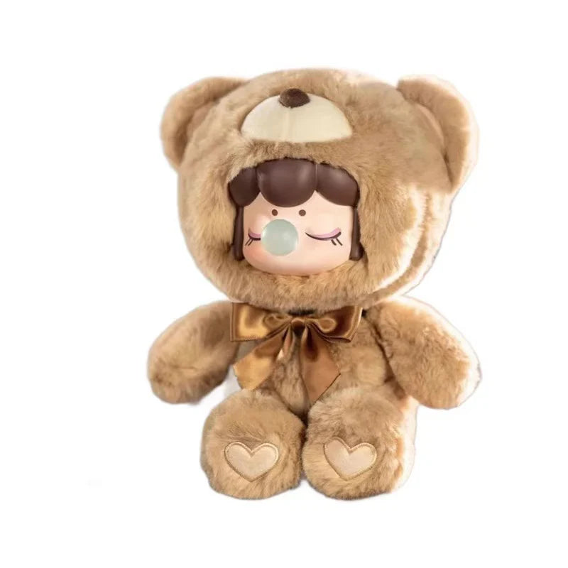 【T021】Nanci Chocolate Colorful Bear Series Plush Dolls