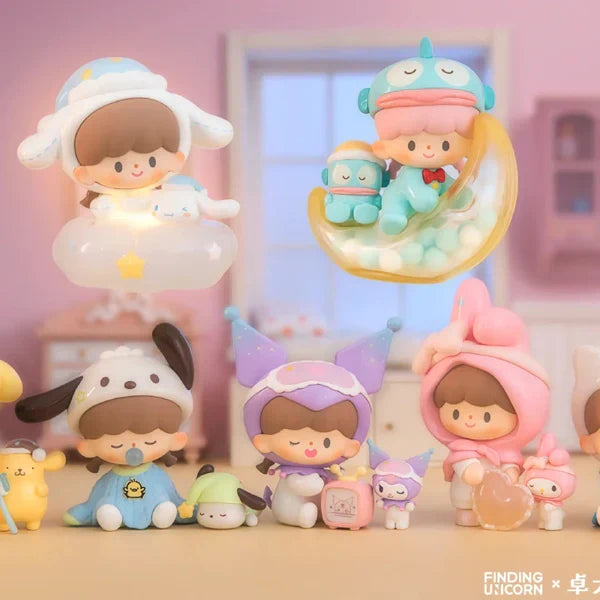 【F002】zZoton x SANRIO CHARACTERS-Preparation Before Bedtime Series figure Blind Box