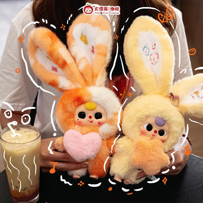 【T062】Baby Three Lily Rabbit Town V3 Series Plush Dolls