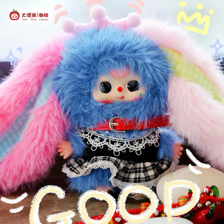 【T046】Baby Three Mini Tiny Rabbit Series Plush Dolls