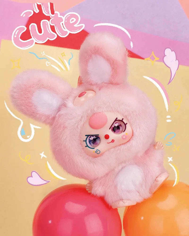 【T157】Baby Three Mini Hug Series - Vinyl Plush Pendant Surpise Box