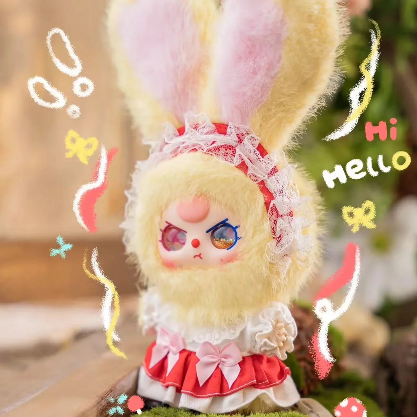 【T141】Baby Three 100% Lolita Mini Series Plush