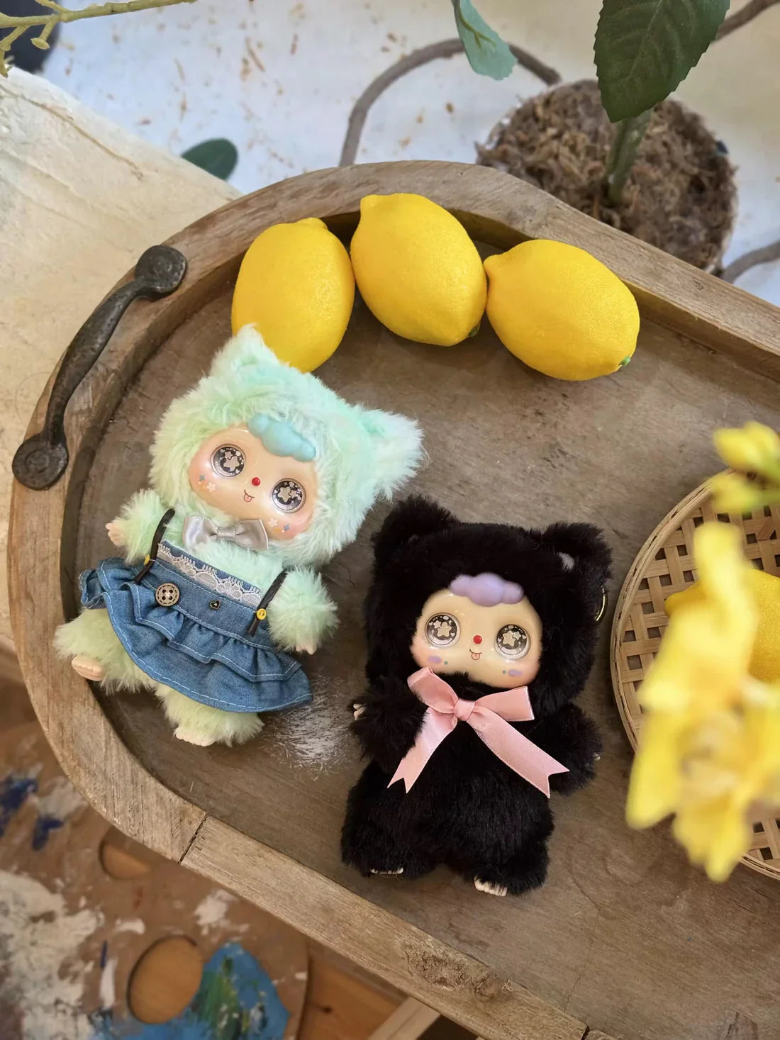 【T068】Doubao V2 Cat Cafe Series plush Dolls