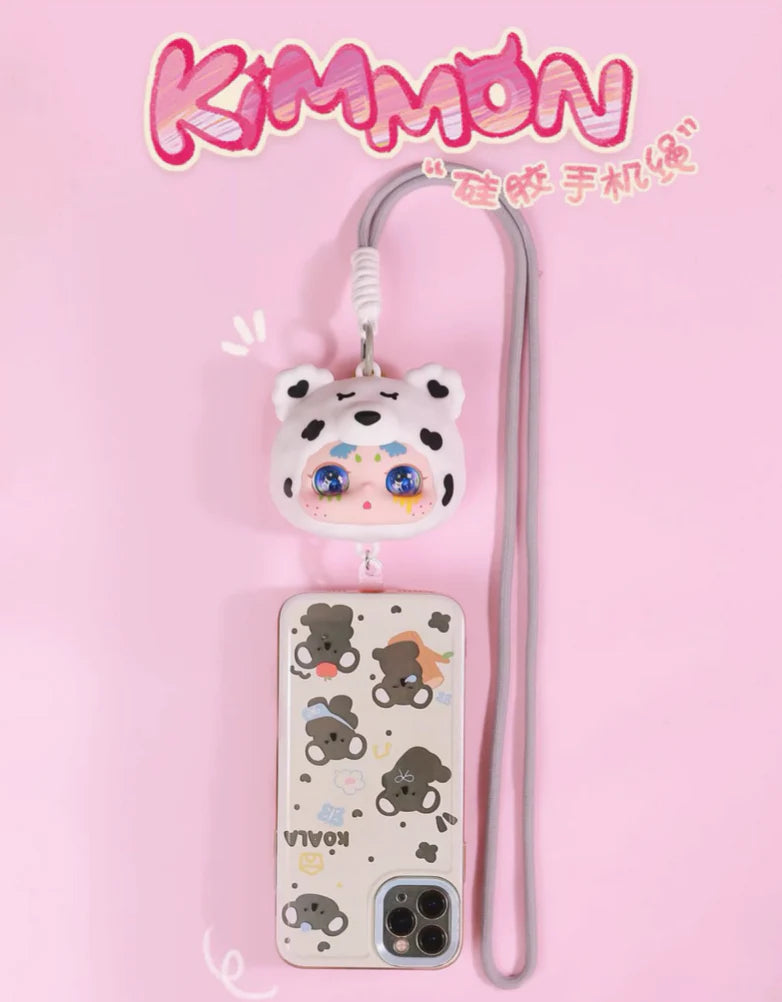 【T178】Kimmon Phone Lanyard Plush Blind Box