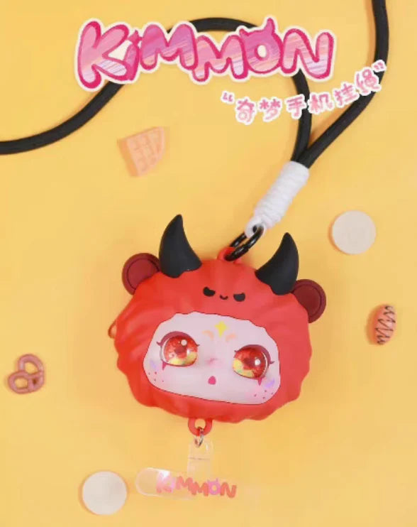 【T178】Kimmon Phone Lanyard Plush Blind Box