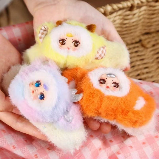 【T104】MM Milk Candy Cute baby hairpin Plush Blind Boxes