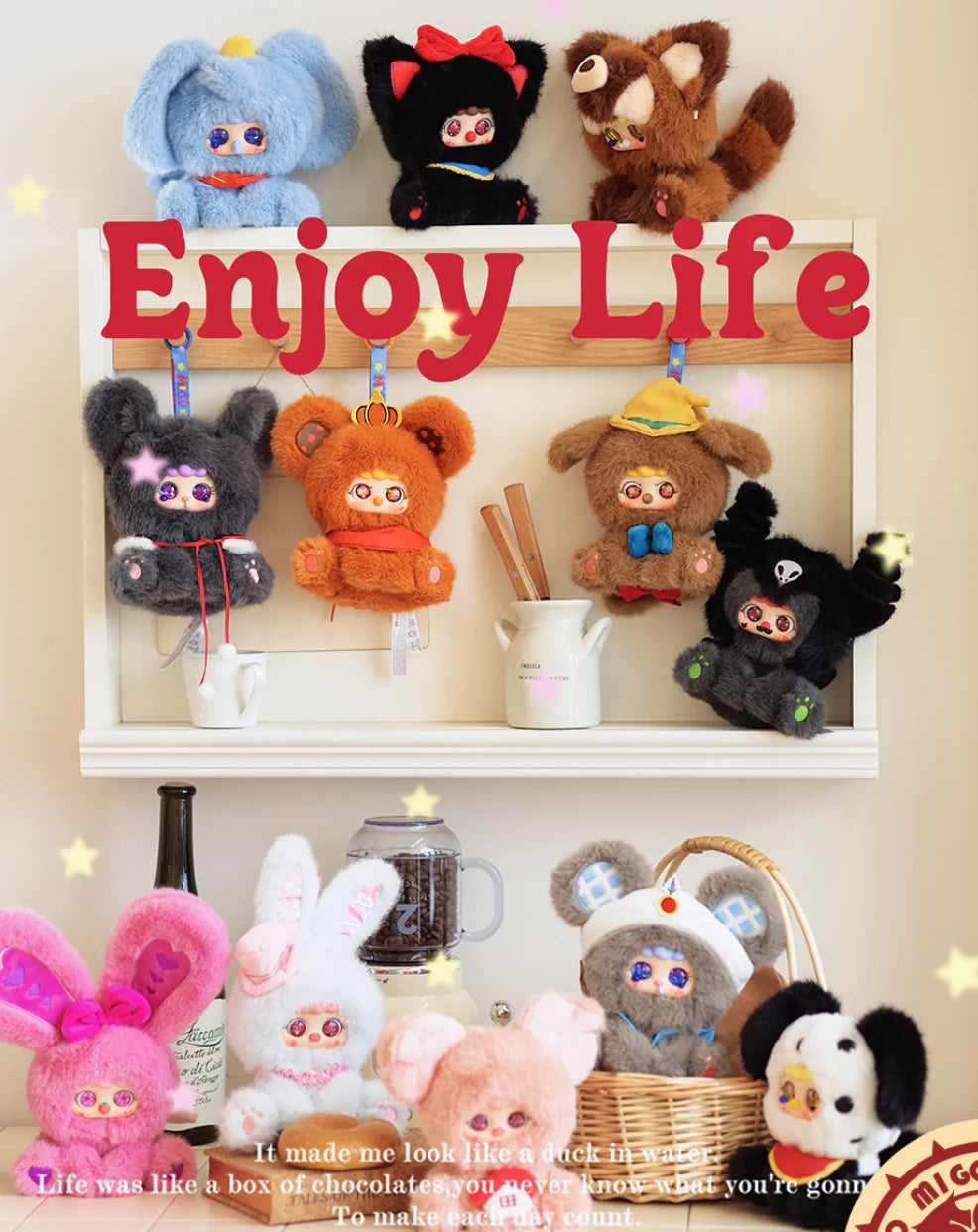 【T183】Baby Three Migo Fairy Secret Plush Blind Box