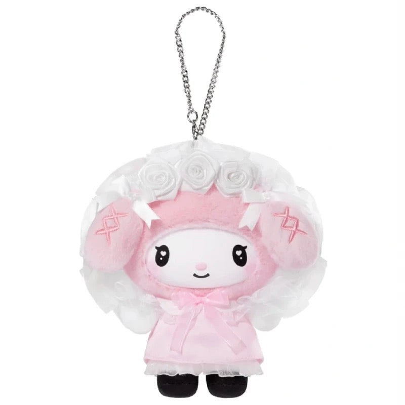【T187】Sanrio characters Angel Garden Series Plush Pendant Blind Box