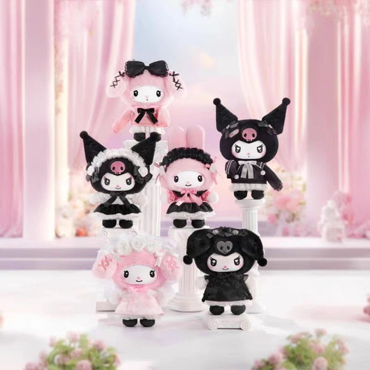 【T187】Sanrio characters Angel Garden Series Plush Pendant Blind Box