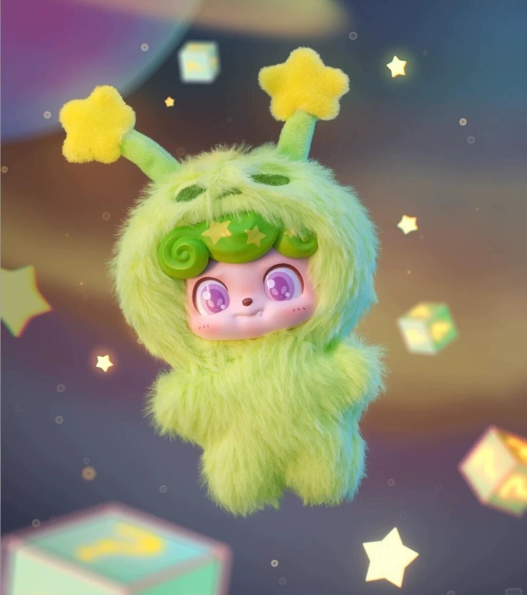 【T227】Q.kid Wave Club Series MlNl Plush Blind Box