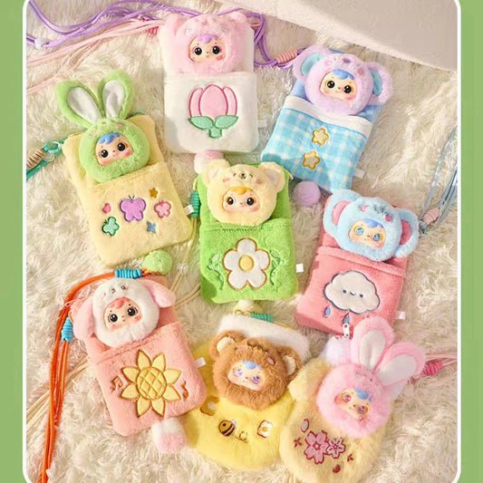 【T111】Samuel Spring Day Travel Notes Mobile Phone Bag Surprise Box