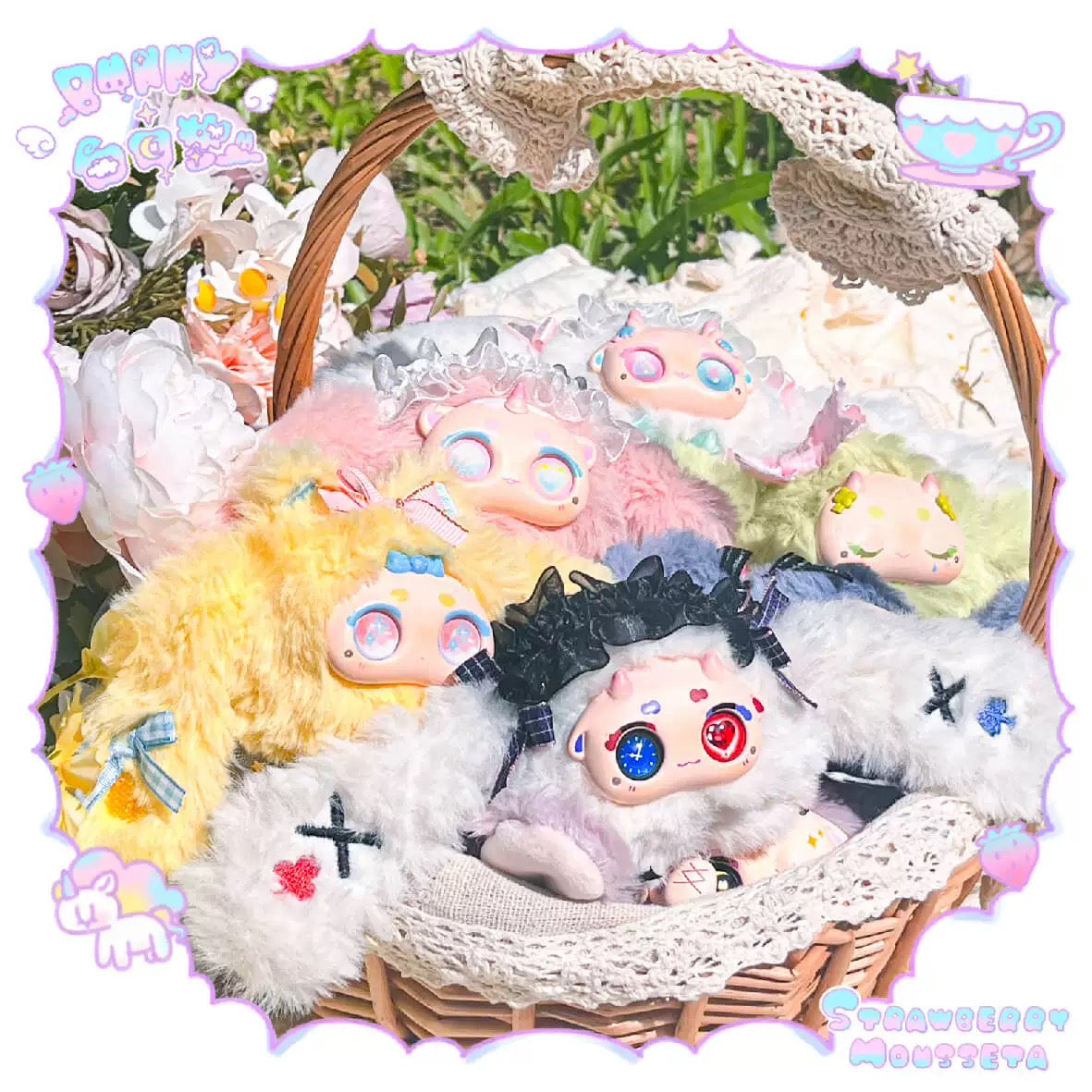 【T145】BUNNY Fantasy of Paradise Series Plush Dolls
