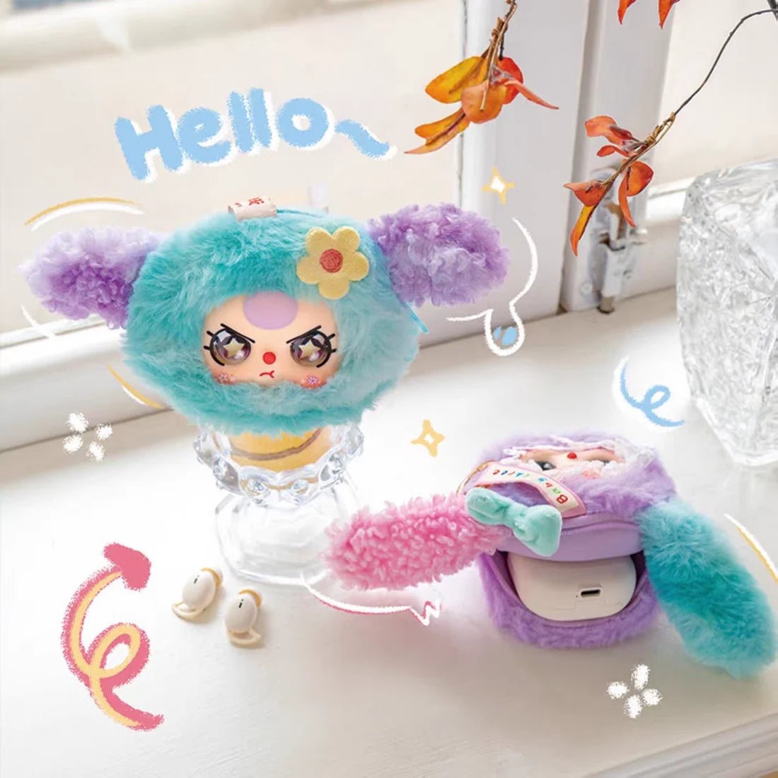 【T161】baby three-blind box of storage pouches