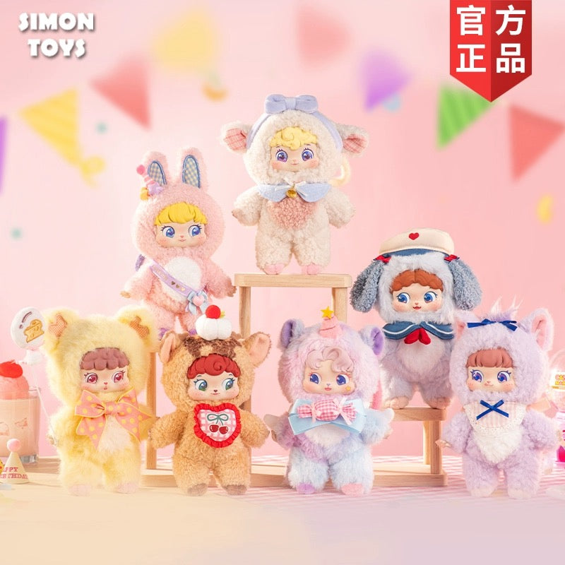 【T153】Puffynose Friends Memorandum Series Plush Dolls Blind Box