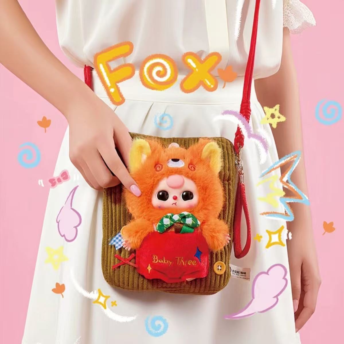 【T154】Baby Three-Travel mobile phone bag blind box