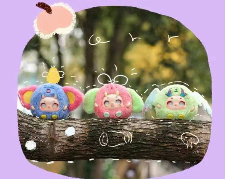 【T164】MOKI Fantasy Elf Zodiac Series Plush Dolls