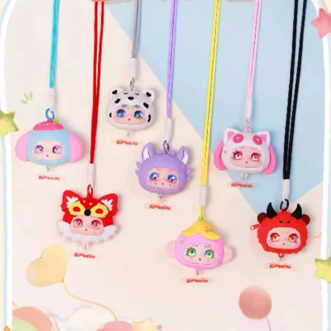 【T178】Kimmon Phone Lanyard Plush Blind Box