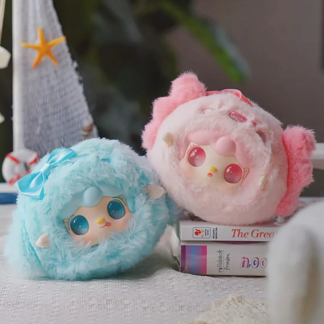 【T092】Yooki V6 Mini Ocean Baby Series Plush Dolls