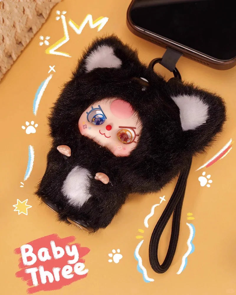 【T157】Baby Three Mini Hug Series - Vinyl Plush Pendant Surpise Box