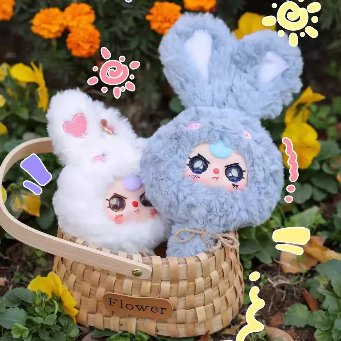 【T037】Baby Three Magic Mirror Series Plush Dolls