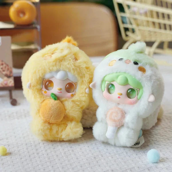 【T036】Yooki V10 Generation Mini Pendant Plush Blind Box-Hug Gourmet Restaurant