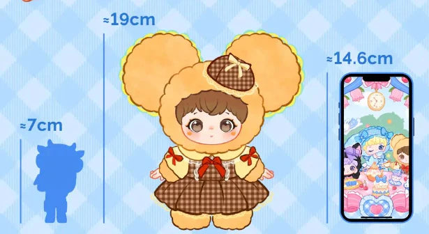 【T060】ZIYULI lolita secret garden tea party plush Series