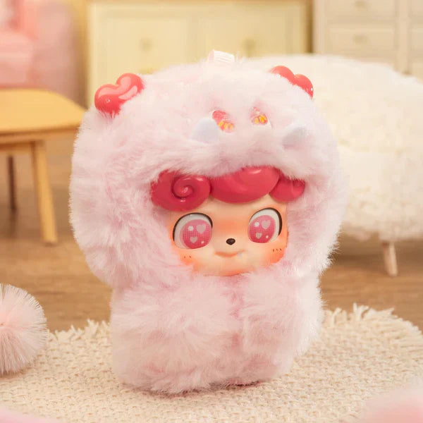 【T052】QKid Emotional Hairy Monsters Series Pendant Blind Box