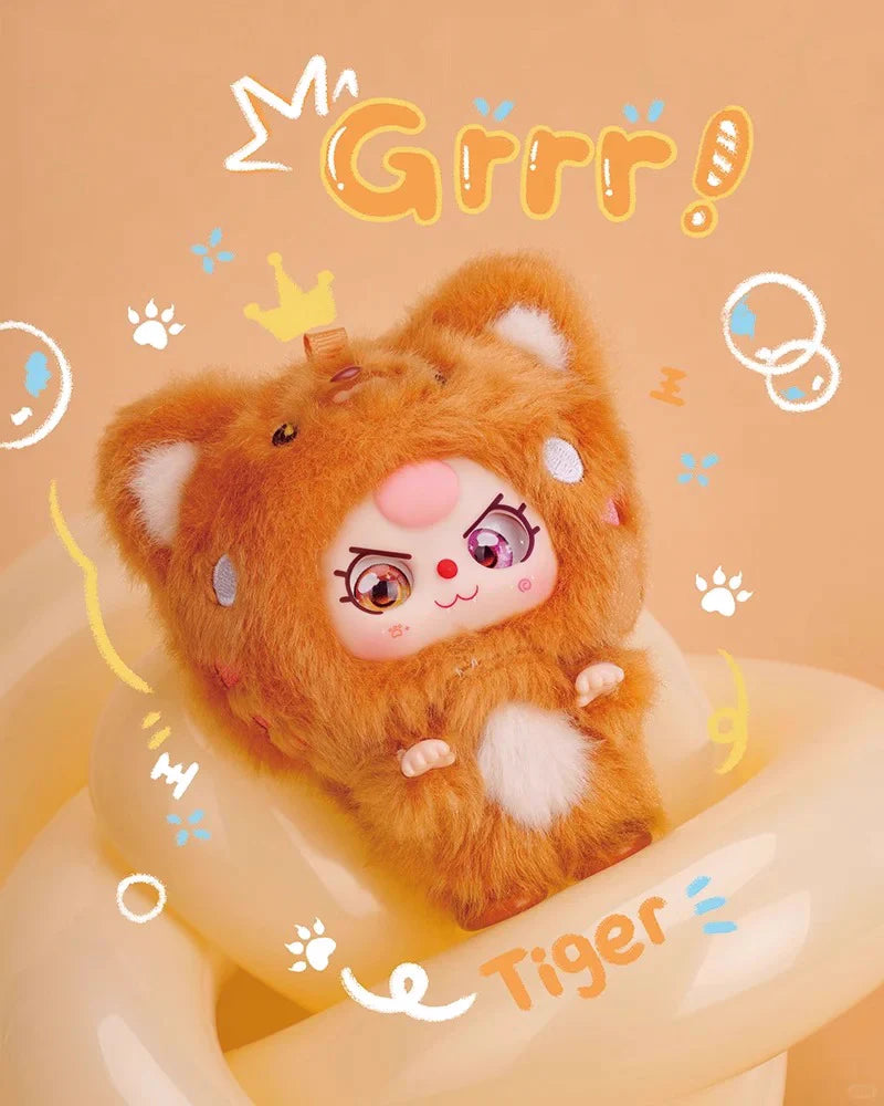 【T157】Baby Three Mini Hug Series - Vinyl Plush Pendant Surpise Box