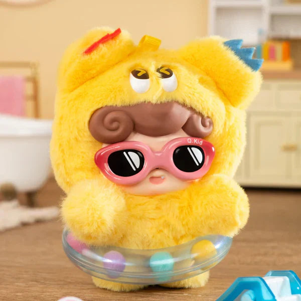 【T052】QKid Emotional Hairy Monsters Series Pendant Blind Box