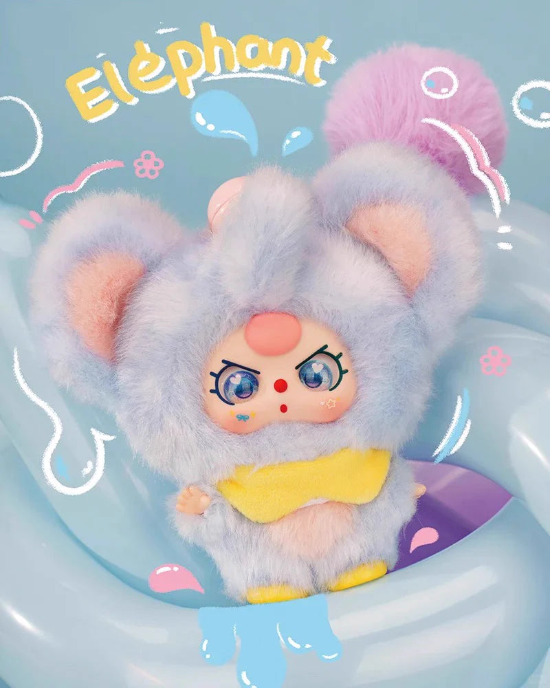 【T157】Baby Three Mini Hug Series - Vinyl Plush Pendant Surpise Box