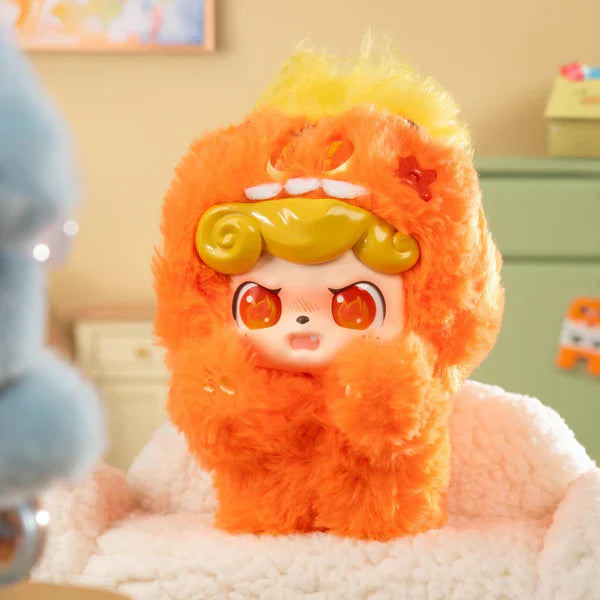 【T052】QKid Emotional Hairy Monsters Series Pendant Blind Box