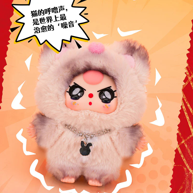 【T066】baby three - the plush blind boxes of cat and dog