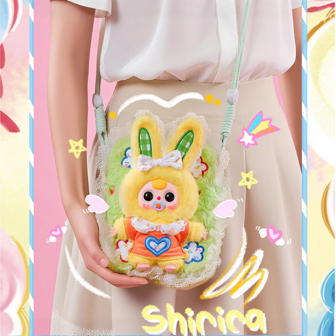 【T154】Baby Three-Travel mobile phone bag blind box