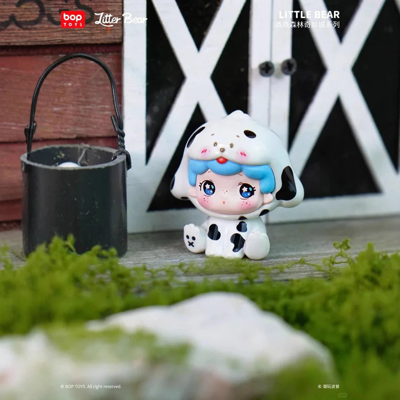 【F006】LITTER BEAR FOREST WONDERLAND CITY SERIES FIGURES