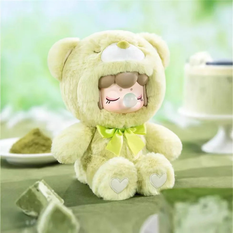 【T021】Nanci Chocolate Colorful Bear Series Plush Dolls