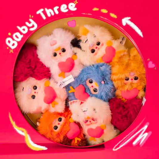 【T124】Baby Three-Cupid Vinyl Plush Toy
