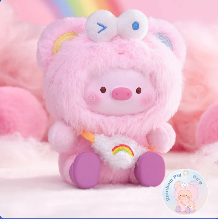 【T128】GEEGEEPIG-Countdown To Wishes Plush Keychain Blind Box