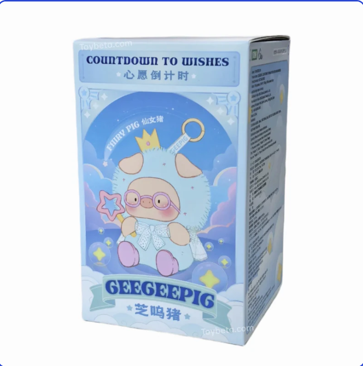 【T128】GEEGEEPIG-Countdown To Wishes Plush Keychain Blind Box