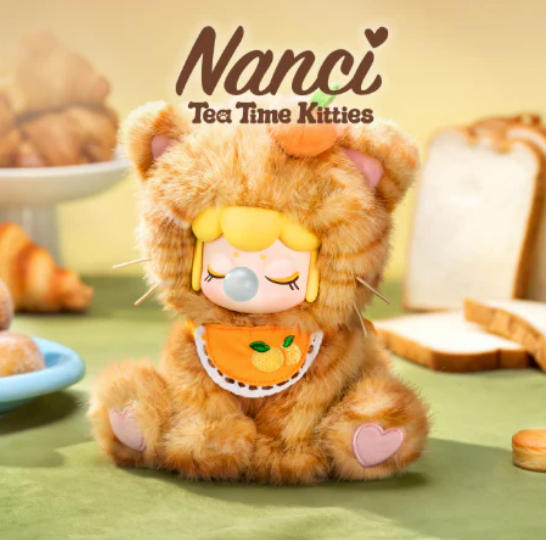 【T233】Nanci Tea Time Kitties Plush Doll