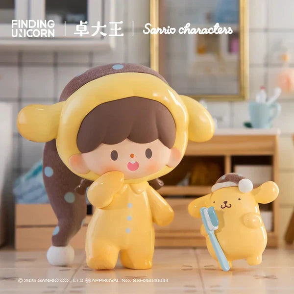 【F002】zZoton x SANRIO CHARACTERS-Preparation Before Bedtime Series figure Blind Box