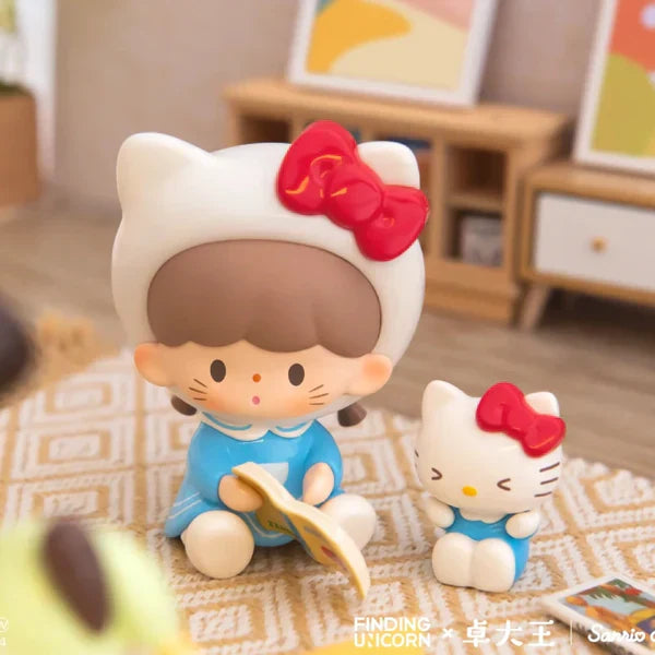 【F002】zZoton x SANRIO CHARACTERS-Preparation Before Bedtime Series figure Blind Box